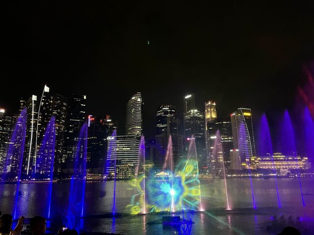 MBS beauty never fails!  Mall and lightshow..