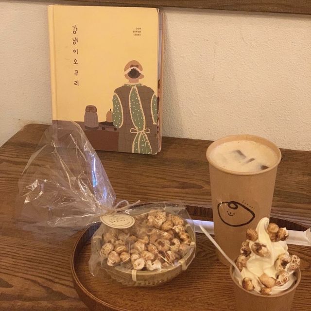 韓国/江原道 〖 江陵 ｶﾝﾇﾝ〗大人気の絶品濃厚ソフトクリーム‪🍦‬