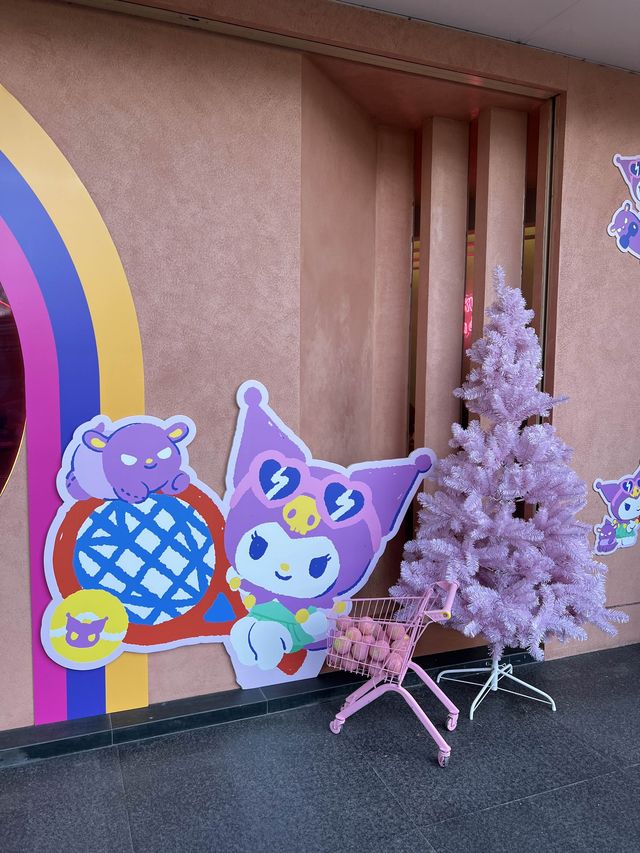 港女打卡cafe🍀期間限定Kuromi 冬日運動會主題Cafe