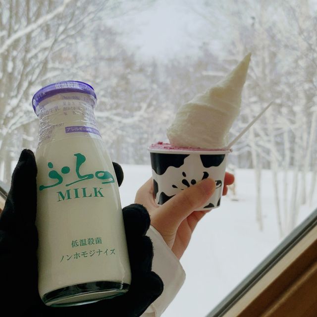 All things white: milk, snow (even cheese!)