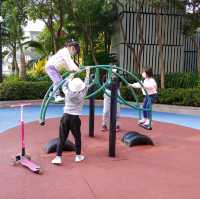 九龍站上蓋環境清幽隱世兒童公園