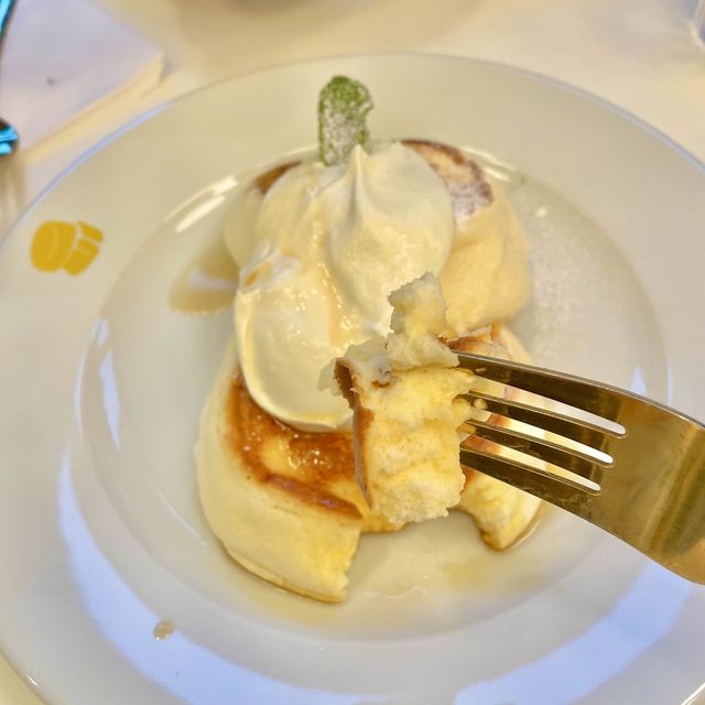 英國曼徹斯特 可愛日式裝潢 空氣感Souffle Pancake