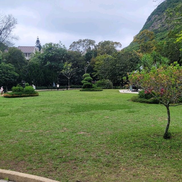 充滿殖民地色彩的大眾公園