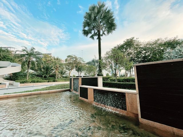 Mandarin Oriental garden
