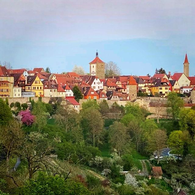 The Medieval Town Of Germany 