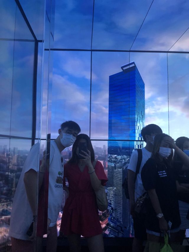 Views from 314 metres above the ground!!!! 