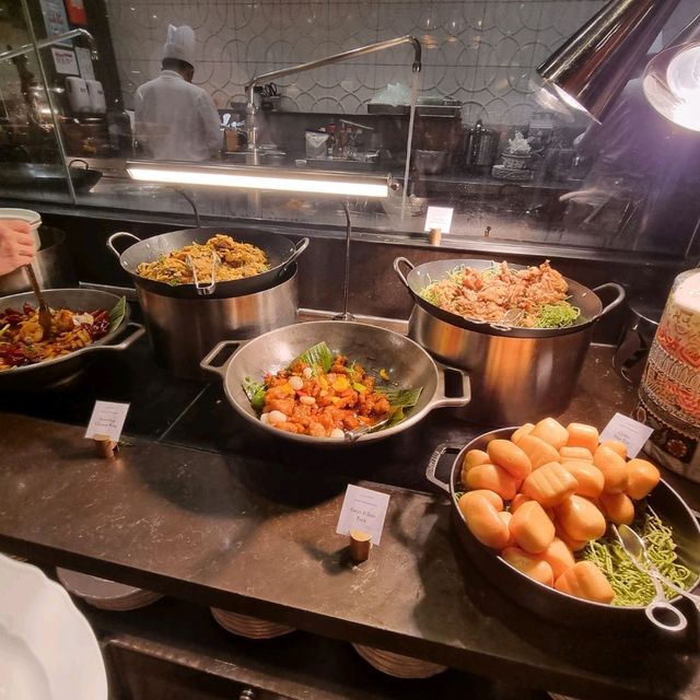Colony Ritz carlton Christmas Buffet 