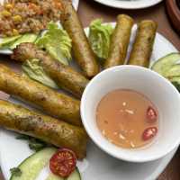 enjoy Vietnamese cuisine outdoors 
