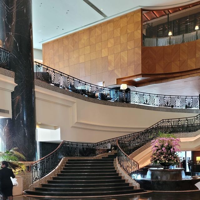 Grand Hyatt Hotel in Wan Chai, located on the waterfront, also connected to convention center