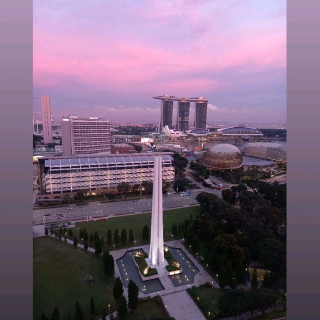 City scape from Fairmont