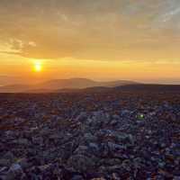 Summit of Taivaskero Fell at 809 m