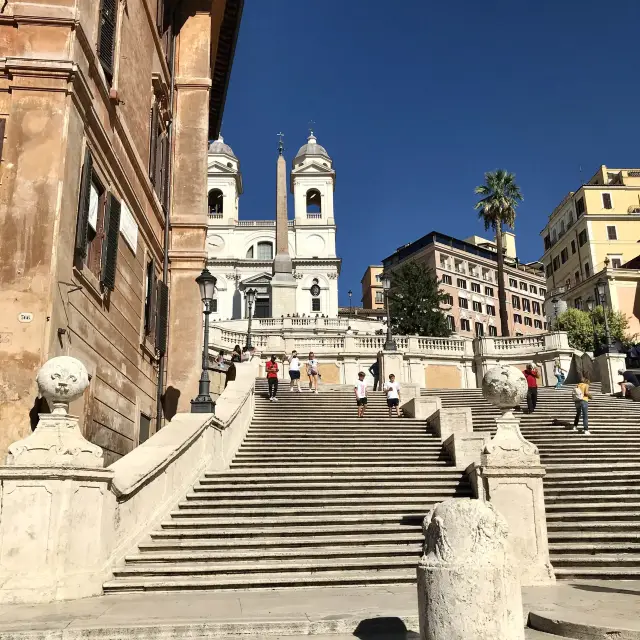 I dare you to sit on the Spanish Steps