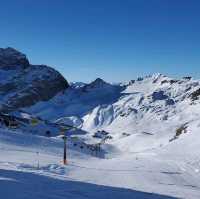 Blue Sky Ski Days in St. Moritz