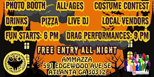 Boo Ball: Halloween Drag Show & Pop-Up Market | Ammazza Edgewood