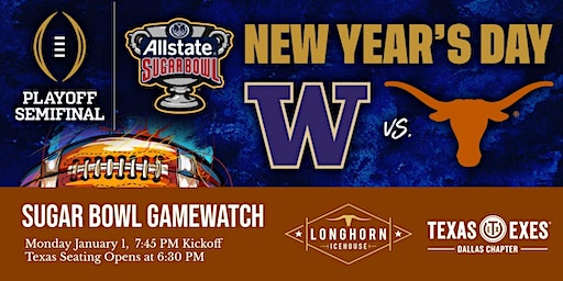 Longhorn Icehouse Dallas Gamewatch: Sugar Bowl 2024 | Longhorn Icehouse