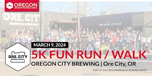 5k Beer Run x Oregon City Brewing | 2024 Oregon Brewery Running Series | Oregon City Brewing