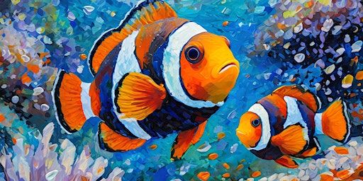 Life Under the Sea Paint and Sip in Northside Cincinnati | Northside Print Shop