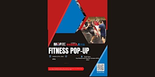 MVP FITNESS POP- UP | Paul McDermott Physical Education Complex