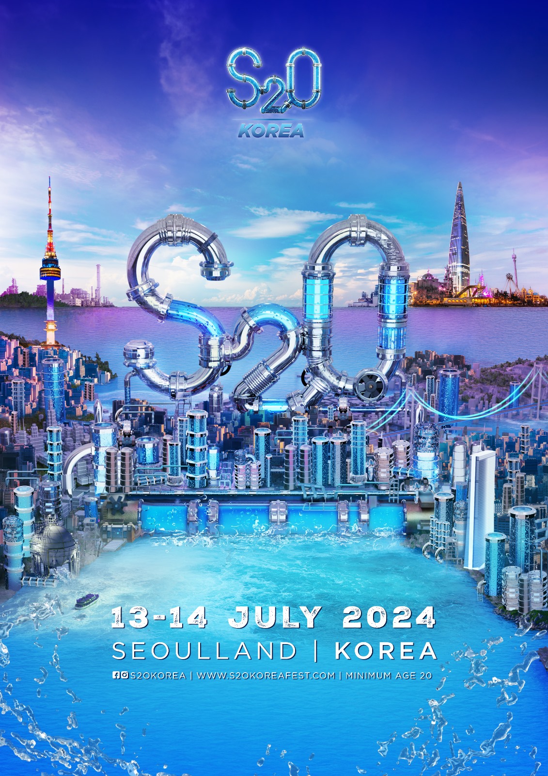 S2O Korea 潑水音樂節 S2O Korea Songkran Music Festival | 首爾樂園