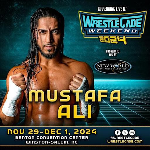 Meet Wrestling Superstar Mustafa Ali - Live at Wrestlecade Fanfest! | Wrestlecade Fan Fest - Benton Convention Center