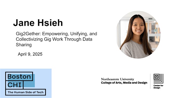 Gig2Gether: Empowering, Unifying, and Collectivizing Gig Work Through Data | Northeastern University College of Arts, Media and Design (CAMD)