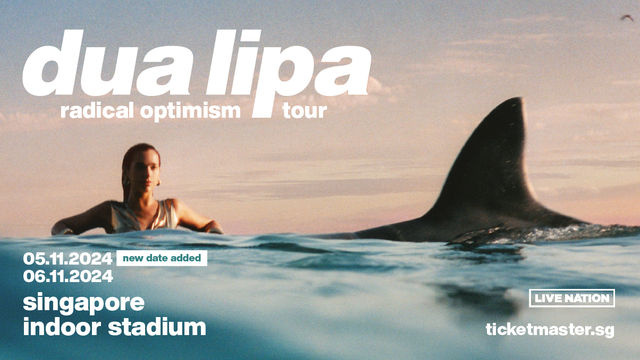 Dua Lipa演唱會2024新加坡站 | 新加坡室內體育館