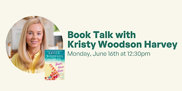 Book Talk with Kristy Woodson Harvey | Plymouth Public Library