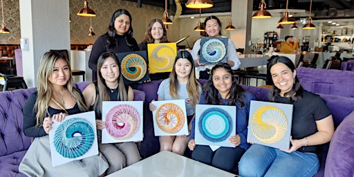 DIY String Art Workshop in Calgary | Palak StudioInk - Art Class | Face Painting | Paint Night
