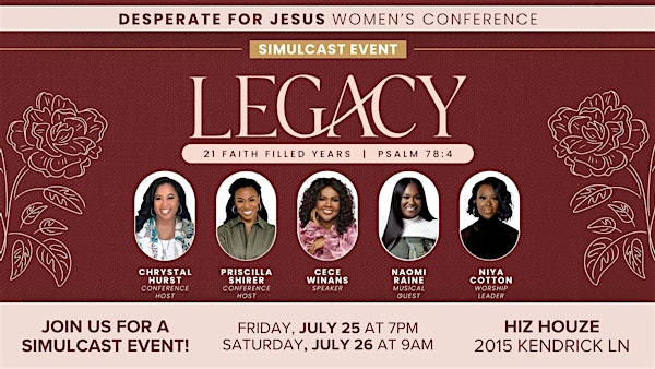 Desperate For Jesus - Waco Simulcast | 2015 Kendrick Ln