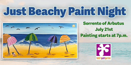 Just Beachy - Paint Night | Sorrento of Arbutus