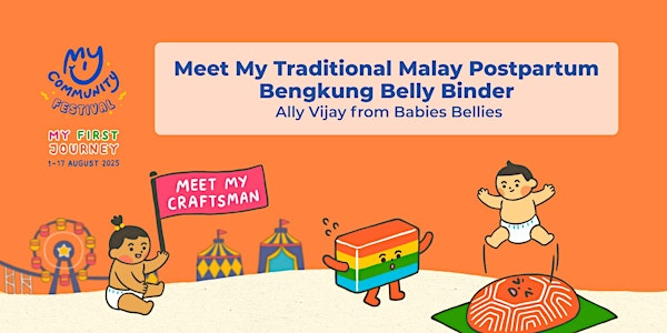 Meet My Traditional Malay Postpartum Bengkung Belly Binder Ally Vijay | Meet at the Entrance of Jollibee Novena Square 2 (10 Sinaran Dr, #01-07 to 12/160 to 161/165 to 167, Singapore 307506)