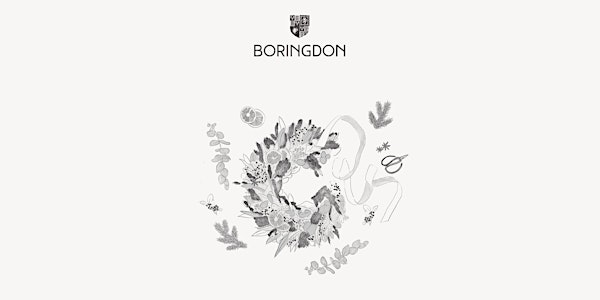 Christmas Wreath Making | With Hannah Burnett | Boringdon Hall Hotel