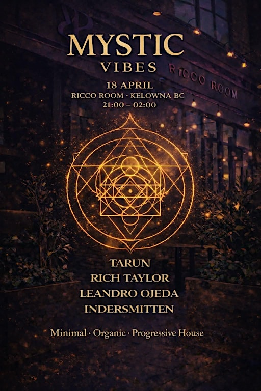 MYSTIC VIBES AT RICCO ROOM | The Ricco Room