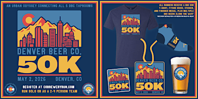 Denver Beer Company 50k Run | Solo or Relay | Co Brewery Running Series | Denver Beer Co. Olde Town Arvada