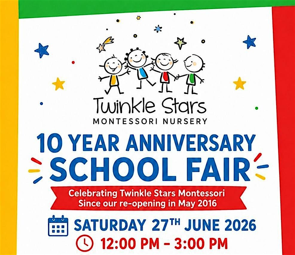10 Year Anniversary School Fair | EN5 1JE