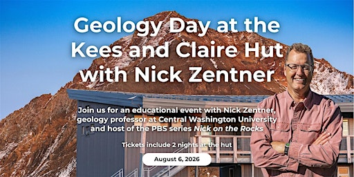 Geology Day at the Kees and Claire Hut with Nick Zentner | Kees and Claire Memorial Hut