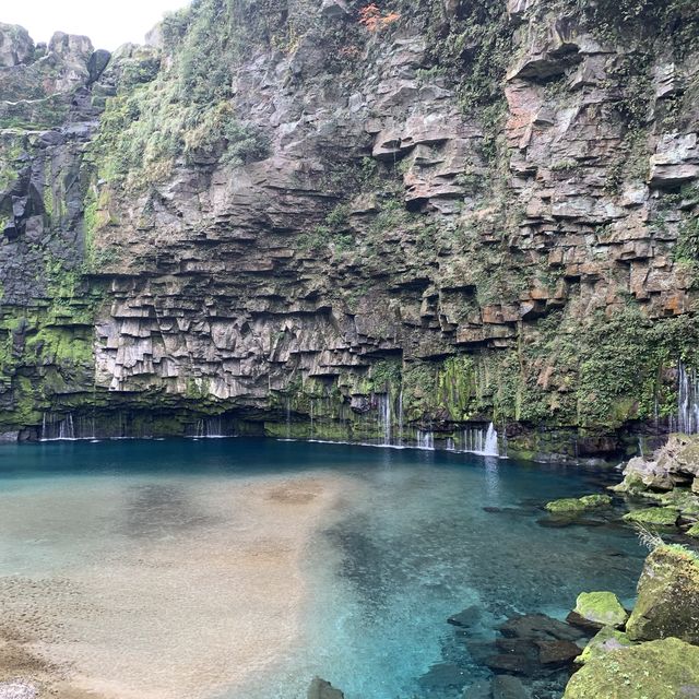 鹿児島県　雄川の滝