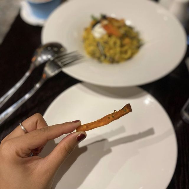 文化館內充滿情調的法國餐廳🍴