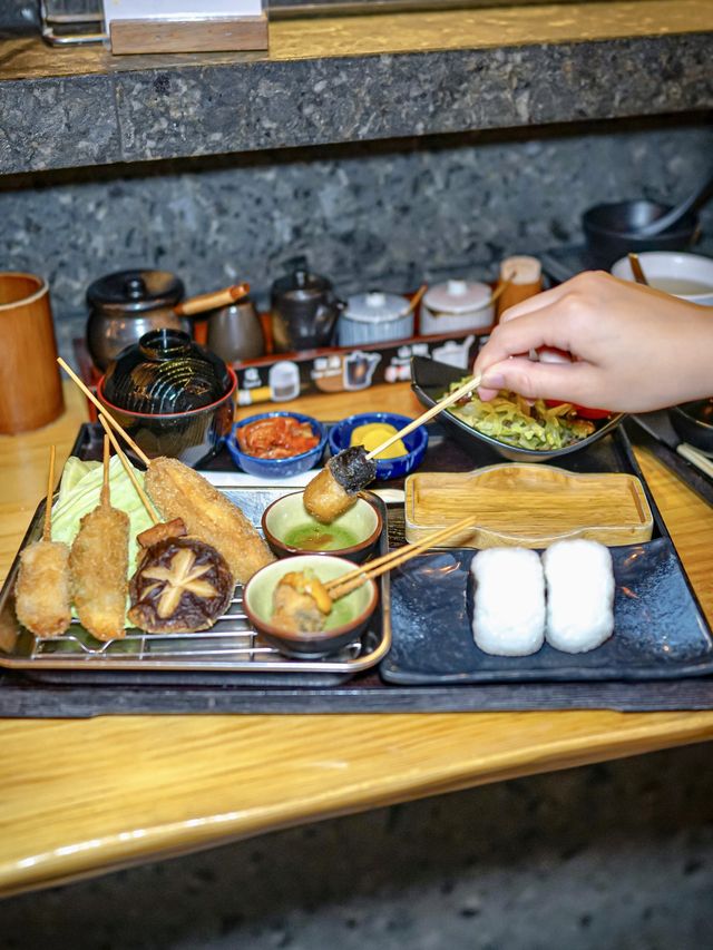 大阪正宗串揚店，食多幾次都唔厭