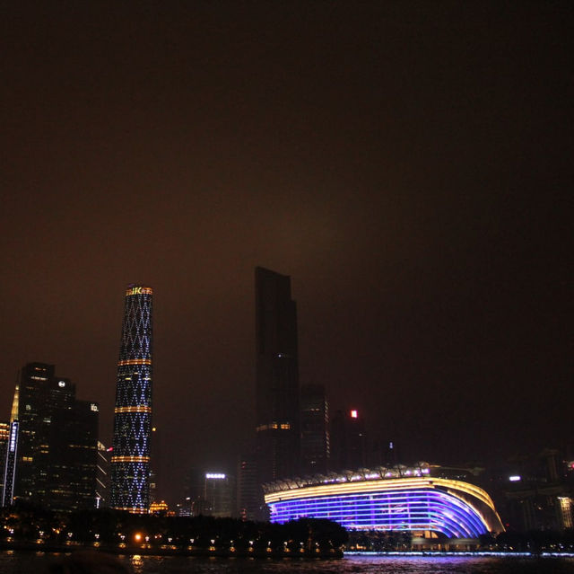 Canton Tower Colourful Night Cruise 