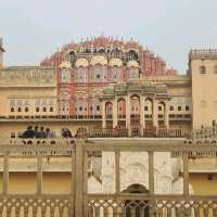 Hawa Mahal in the Pink City 