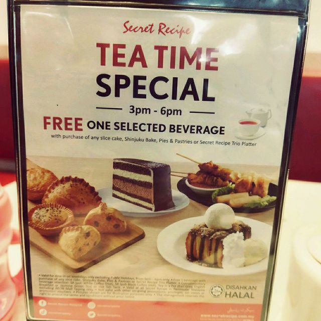Tea Time @ Secret Recipe 🎂🍰