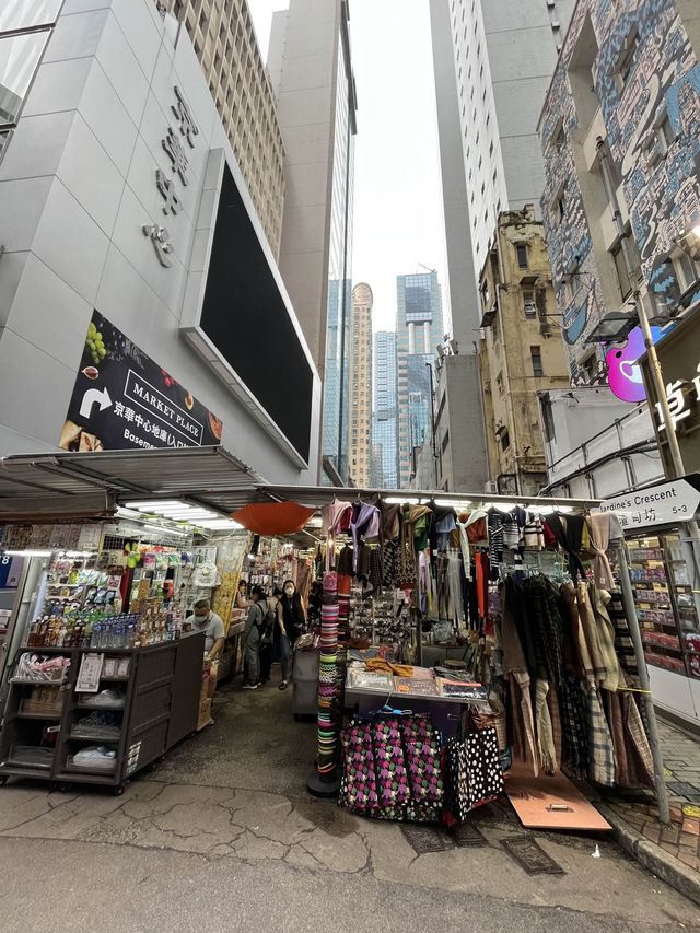 銅鑼灣地道露天市集