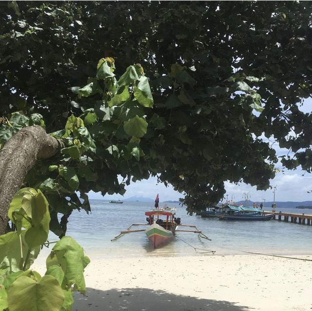 Paradise in Pahawang Island, Indonesia.