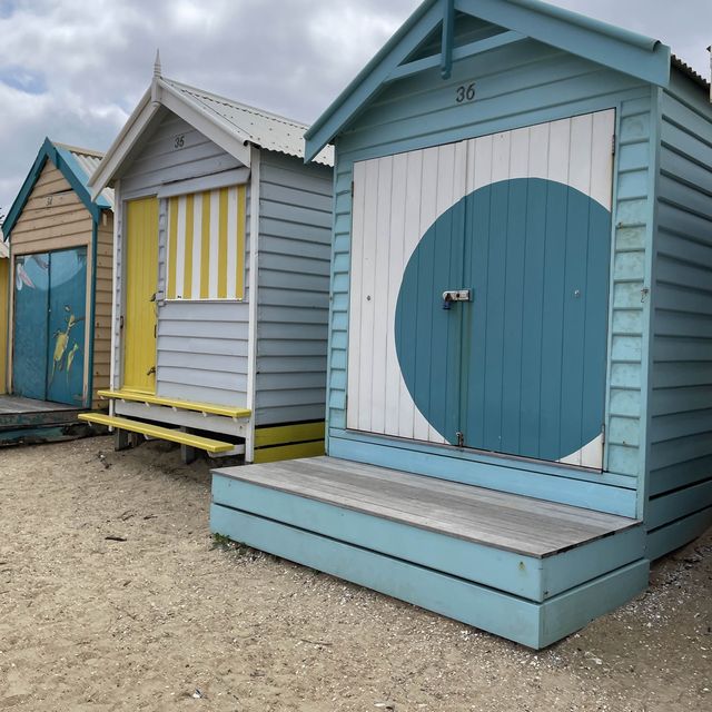 Brighton bathing boxes 