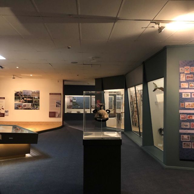 Melanesian display in the Museum