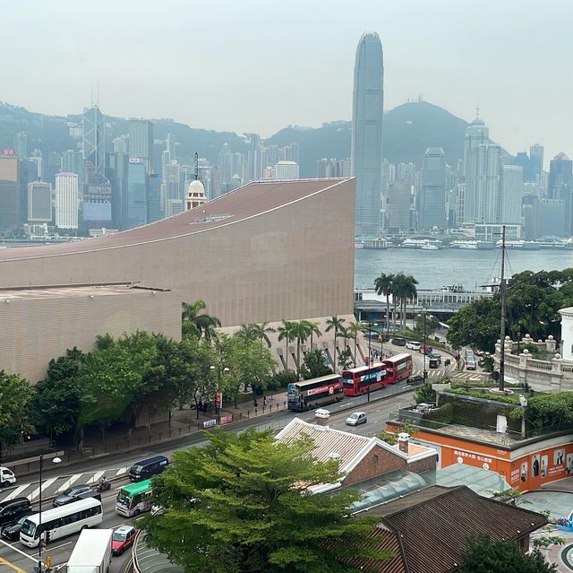 維港海景，靚人靚景，平民價青年旅舍YMCA