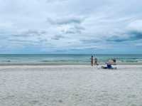 ตีลังกาชมพระอาทิตย์ตก ชายหาดหัวหิน