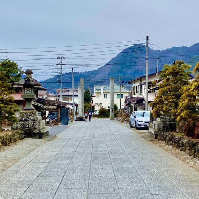 河口浅間神社の大鳥居