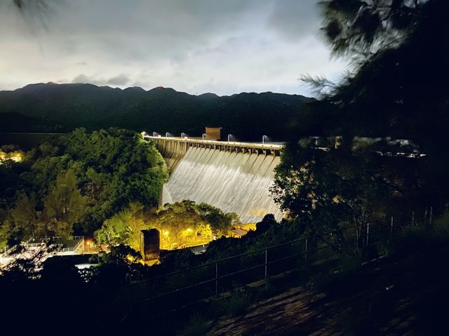 夜遊大欖水塘